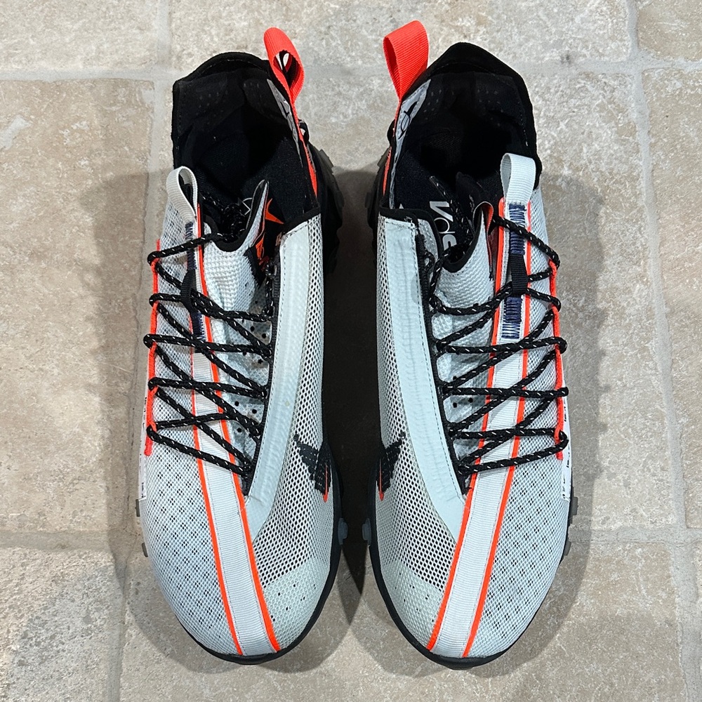 Nike Men's Sneakers - Black, White, and Orange